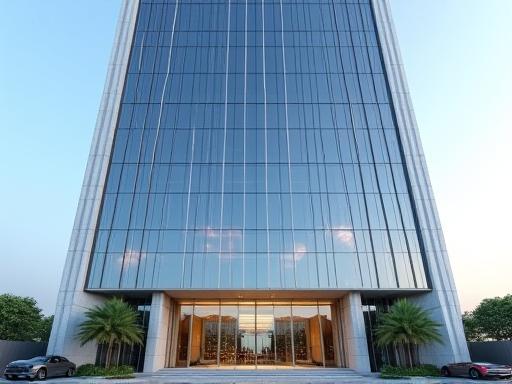 Exterior image of the Emirates Mobile Solutions office building